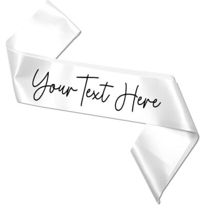 Create Your Own Bachelorette Sash