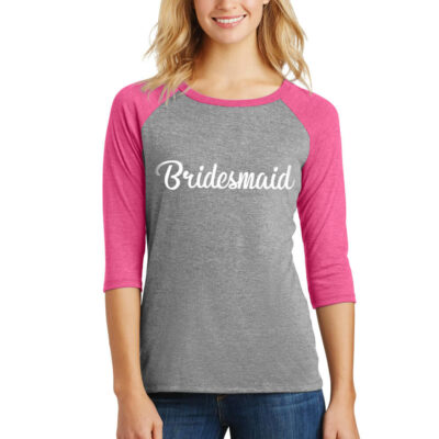 Bridal Party Baseball T-Shirt