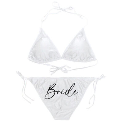 Personalized Bride Bikini