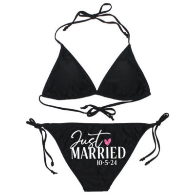 Just Married Bikini