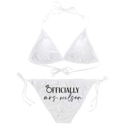 Officially Mrs. Bride Bikini