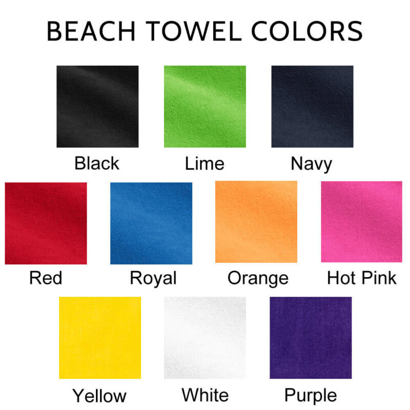 Beach Towel Colors