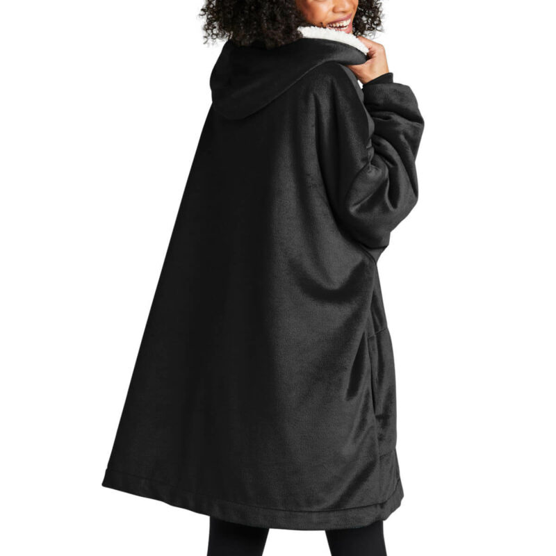 Wearable blanket back - Black
