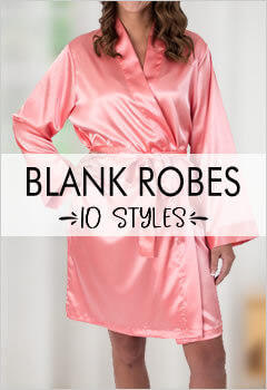 Blank Bridesmaid Robes