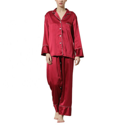 Button-up Bridal Party Pajama Pant Set - Blank