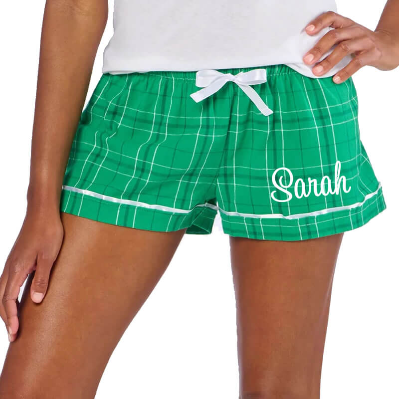 Embroidered Boxer Shorts with Name