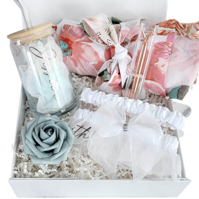 Floral Bridal Shower Gift Box