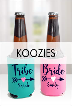 Personalized Wedding Koozies