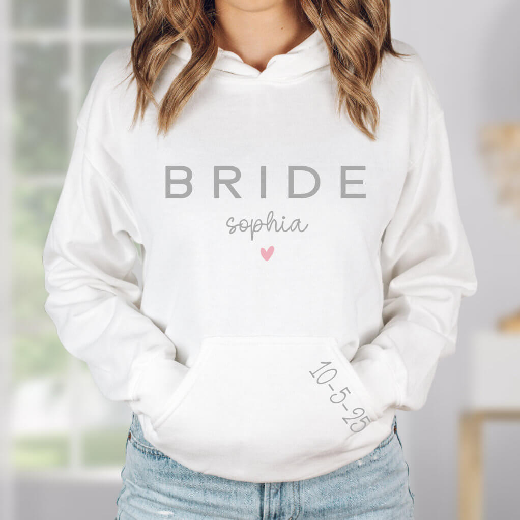 Pullover Bridal Party Hoodies