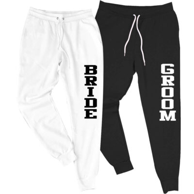 Bride and Groom Jogger Pants Set