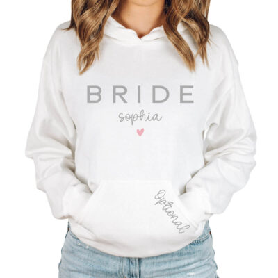 Bride Hoodie with Name