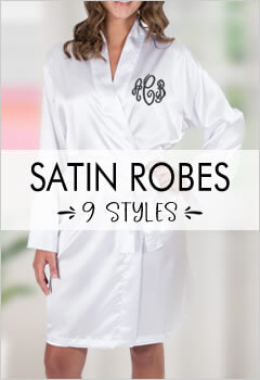 Personalized Satin Robes