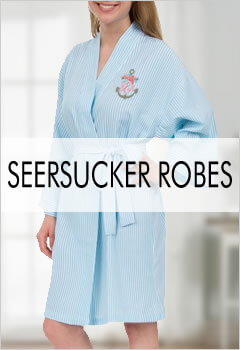 Custom Seersucker Robes