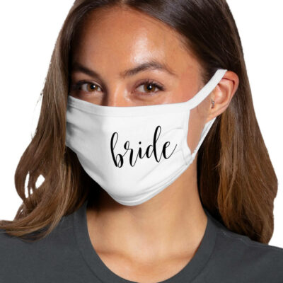 Bride Face Mask - Side