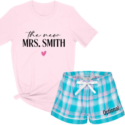 "The New Mrs." Bride Pajama Set