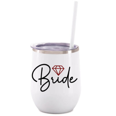 Bride Stainless Steel Wine Tumbler