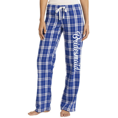 Bridal Party Flannel Pants