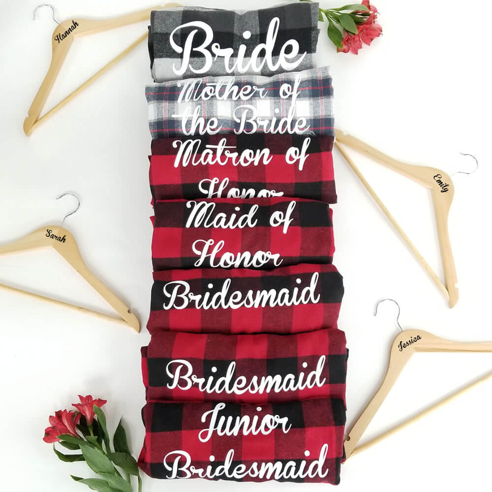 Bridesmaid Flannels