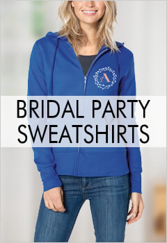 Personalized Bridesmaid Hoodies