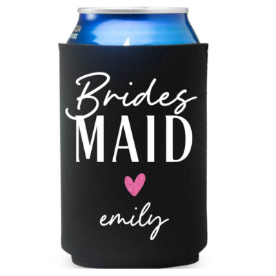 Bridal Party Tropical Drink Koozies – Z Create Design