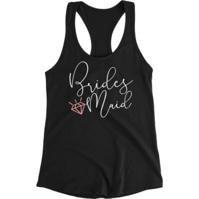 Bridesmaid Tank Top with Diamond