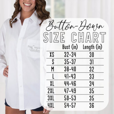 Button-down Size Chart