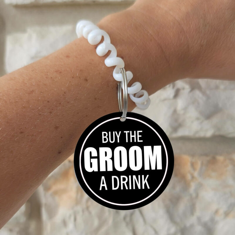 Buy the Groom a Drink Venmo Bracelet - Lifestyle