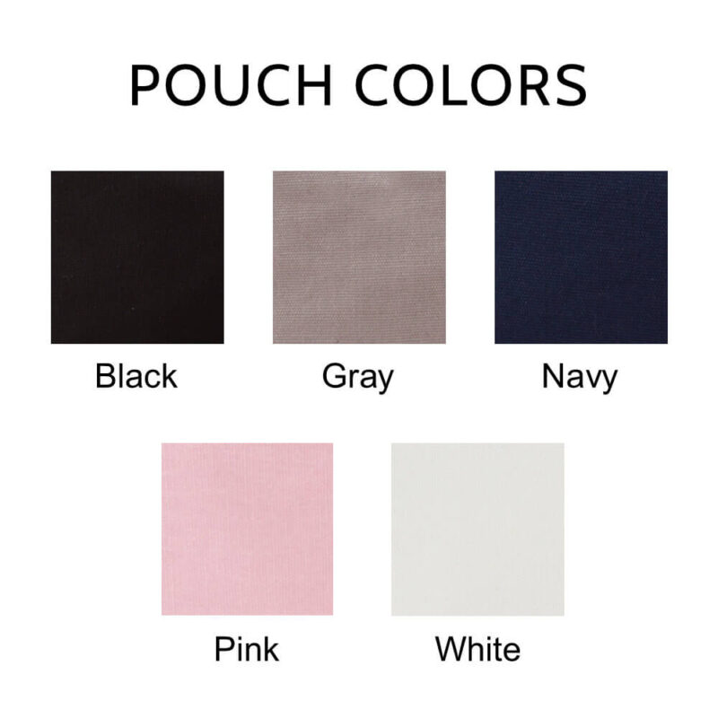 Canvas Pouch Colors