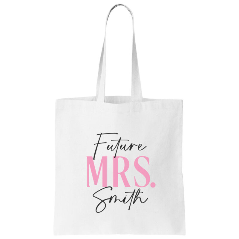 "Future Mrs." Canvas Tote Bag