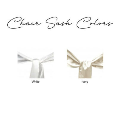 Chair Sash Colors