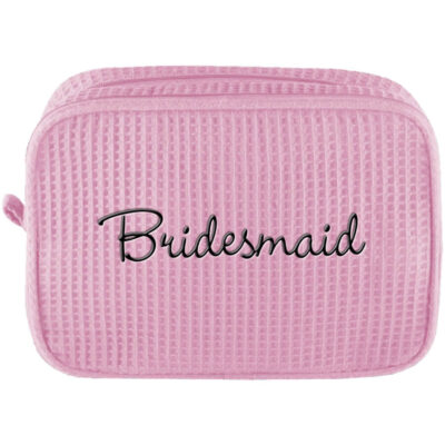 Personalized Bridesmaid Cosmetic Bag