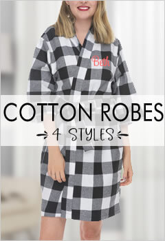 Personalized Cotton Robes