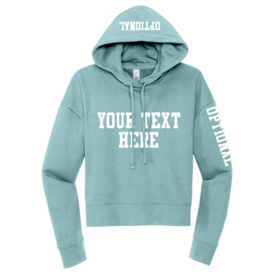 Create Your Own Crop Hoodie