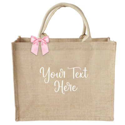 Create Your Own Jute Tote Bag
