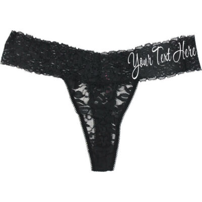 Mrs. Name Here Personalized Panties - Basic Low-Rise Underwear