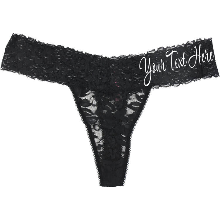 Create Your Own Lace Thong