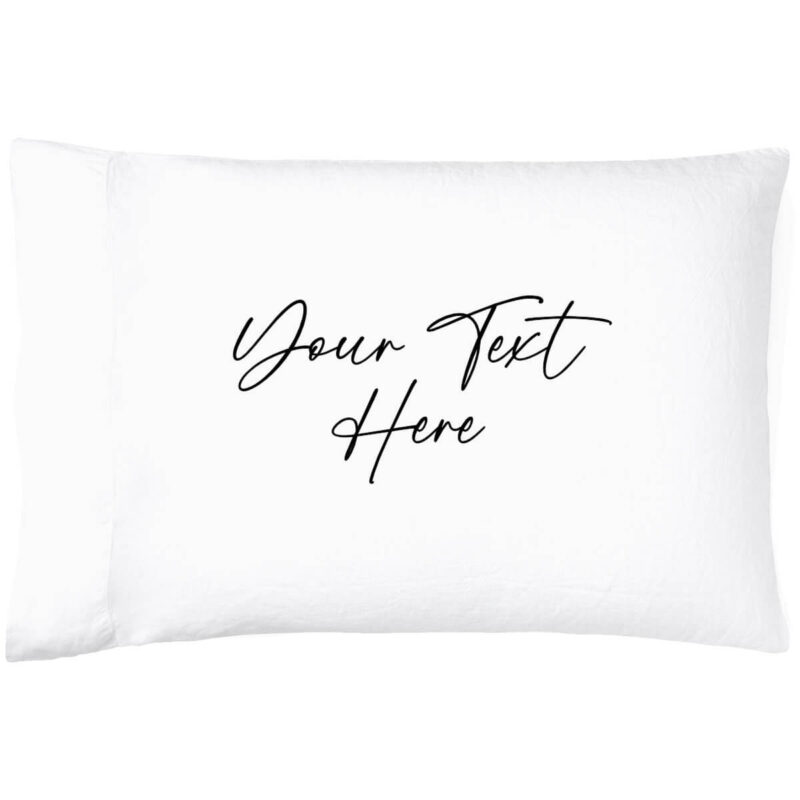 Create Your Own Printed Pillowcase