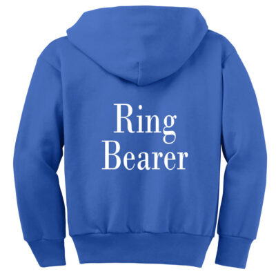 Design Your Own Ring Bearer Zip Hoodie