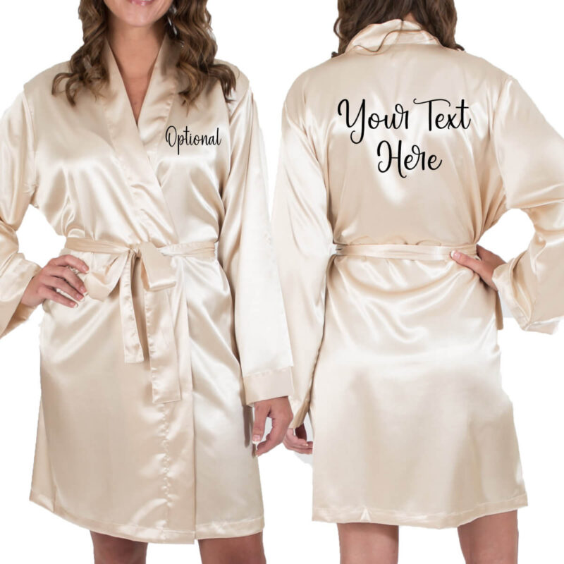 Custom Bride & Bridesmaid Robes | S-4XL | Dozens of Colors & Designs ...