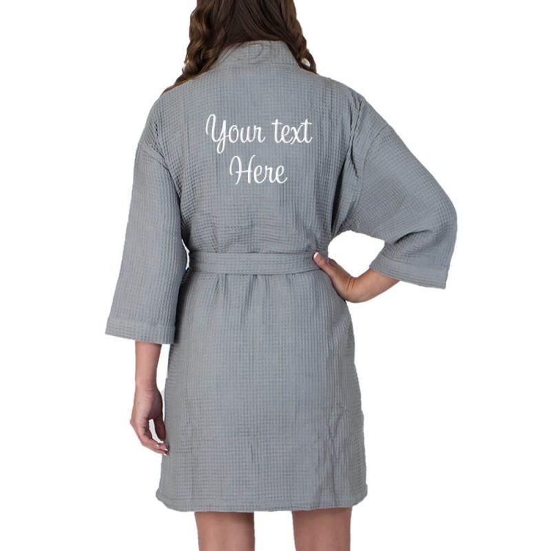 Create Your Own Waffle Robe (Back)