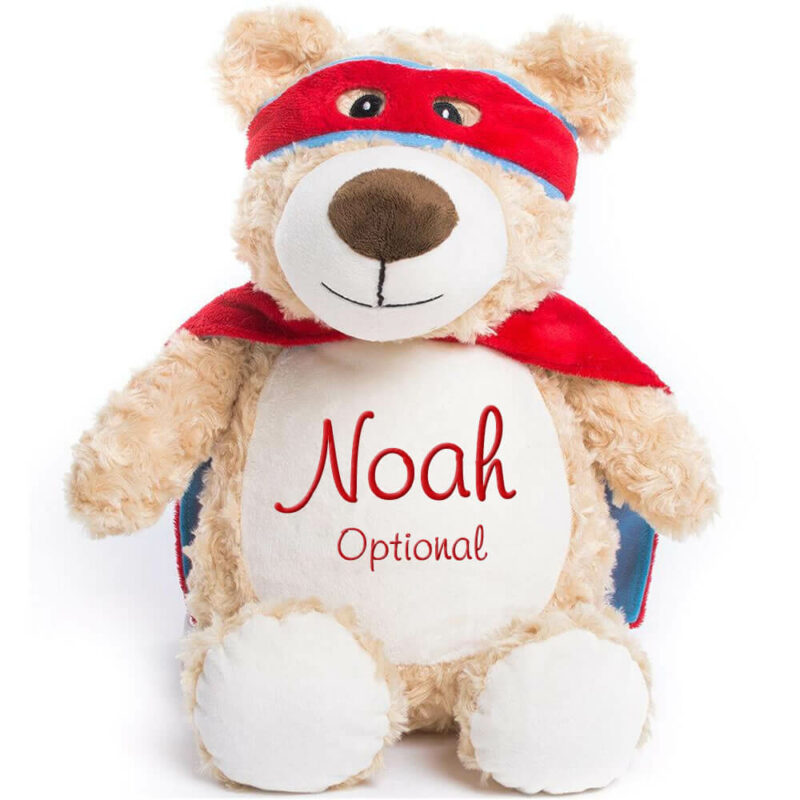 Personalized Ring Bearer "Super Bear"