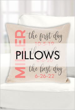 Personalized Pillow Cases