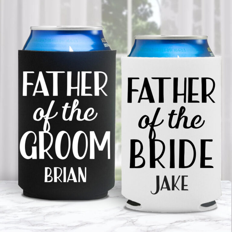 Father of the Bride Koozie Can Coolers
