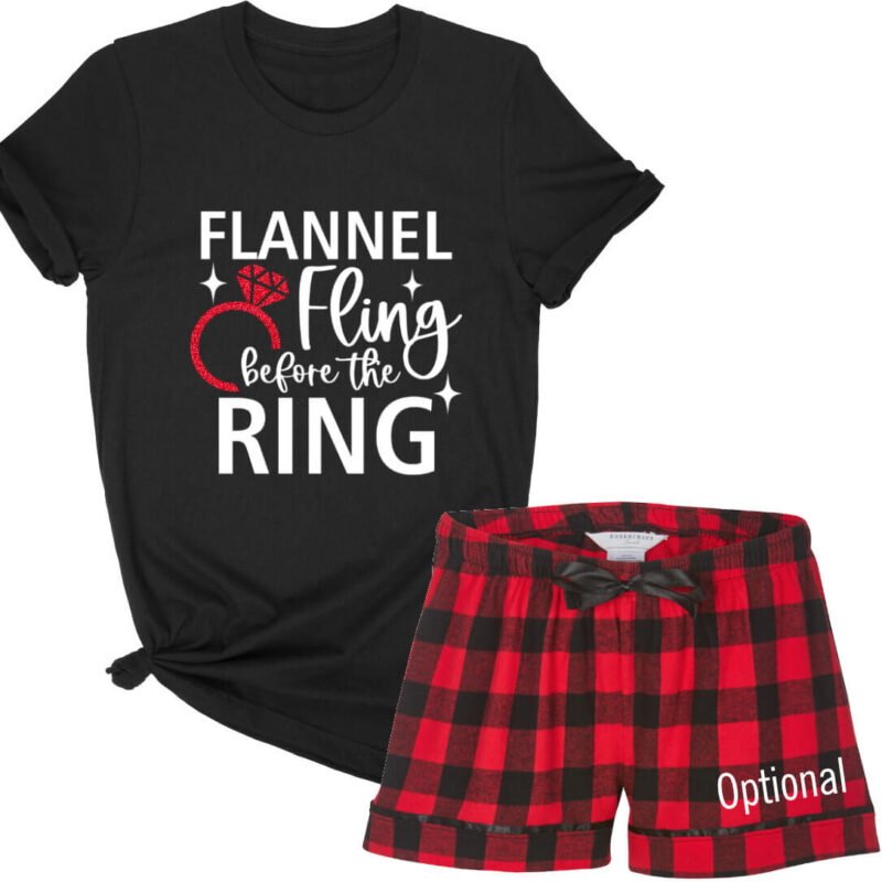 Flannel Fling before the Ring Pajamas