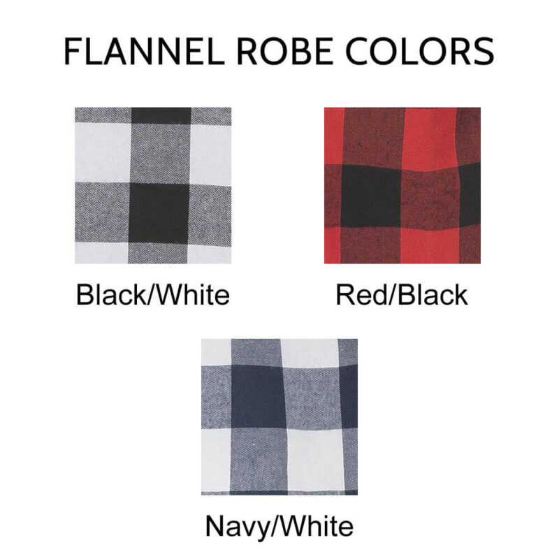 Flannel Robe Colors