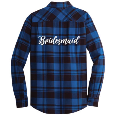 Bridesmaid Flannel Shirt