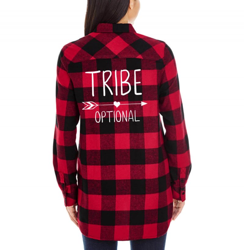 "TRIBE" Flannel Shirt