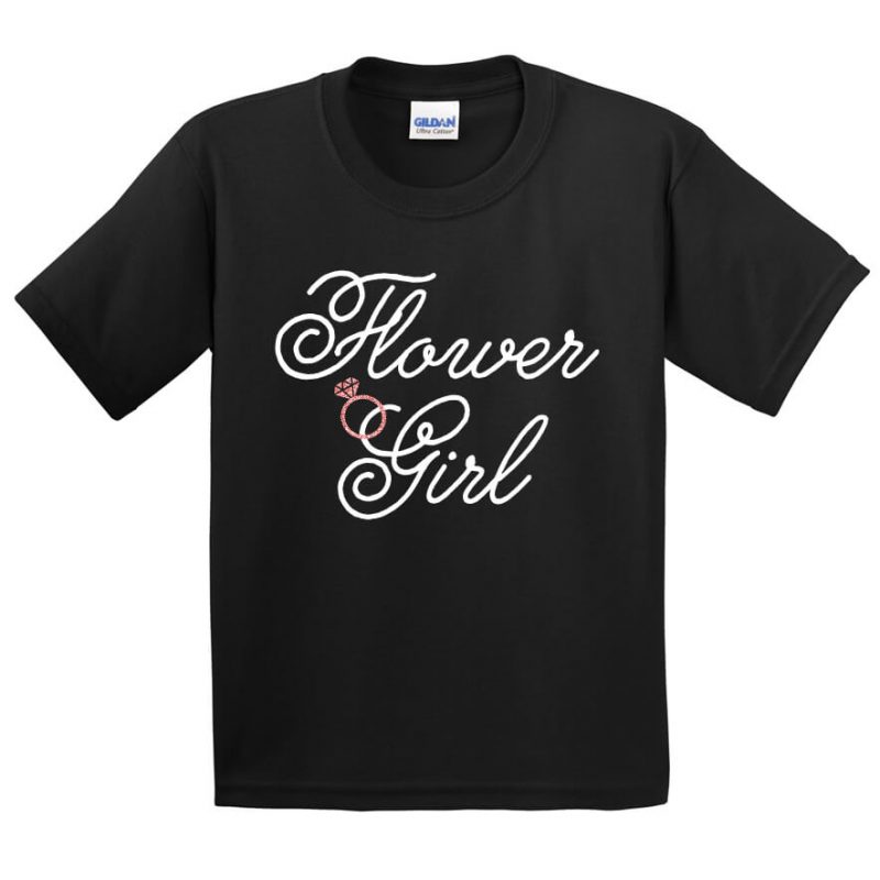 Flower Girl Shirt - Script