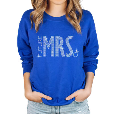 Rhinestone Future Mrs. Sweatshirt