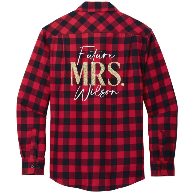 "Future Mrs." Flannel Shirt